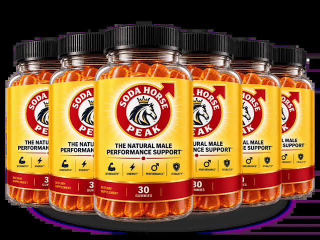 Soda Horse Peak Gummies with natural food ingredients
